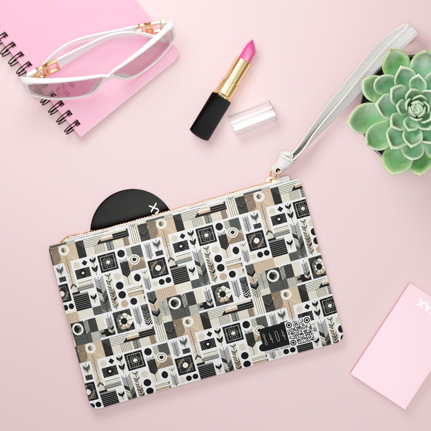 Elevated Athleisure Modern Sophistication With Sporty Elements Clutch Bag - 8404 Design-57