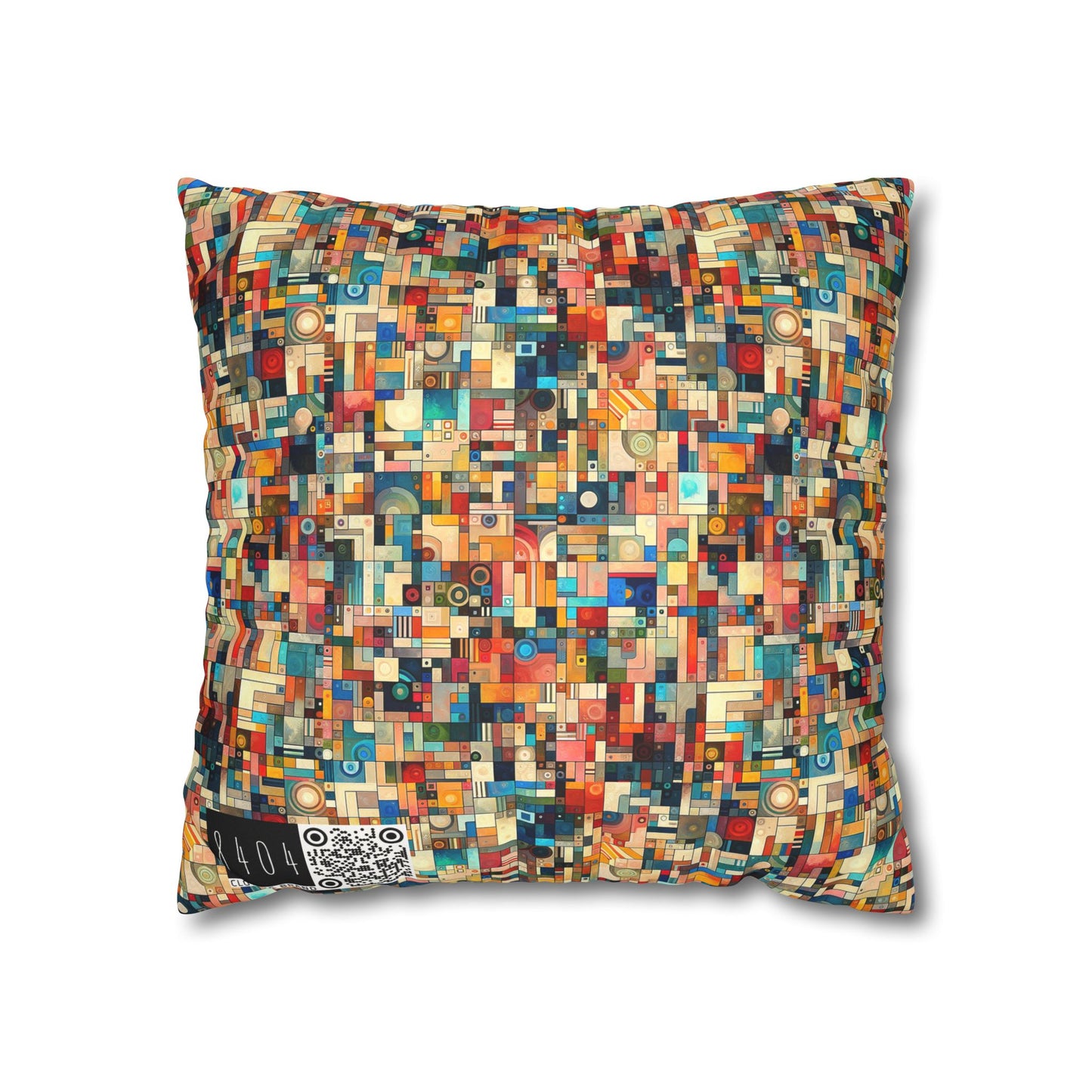 Digital Artistic Expression Artistic Streetwear Faux Suede Square Pillowcase - 8404 Design-46