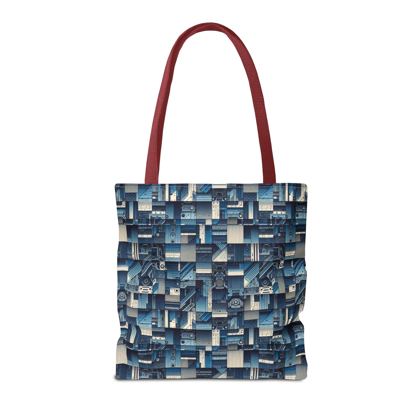 Tech-Inspired Utility Tech-Forward Streetwear With Utilitarian Edge Tote Bag - 8404 Design-44