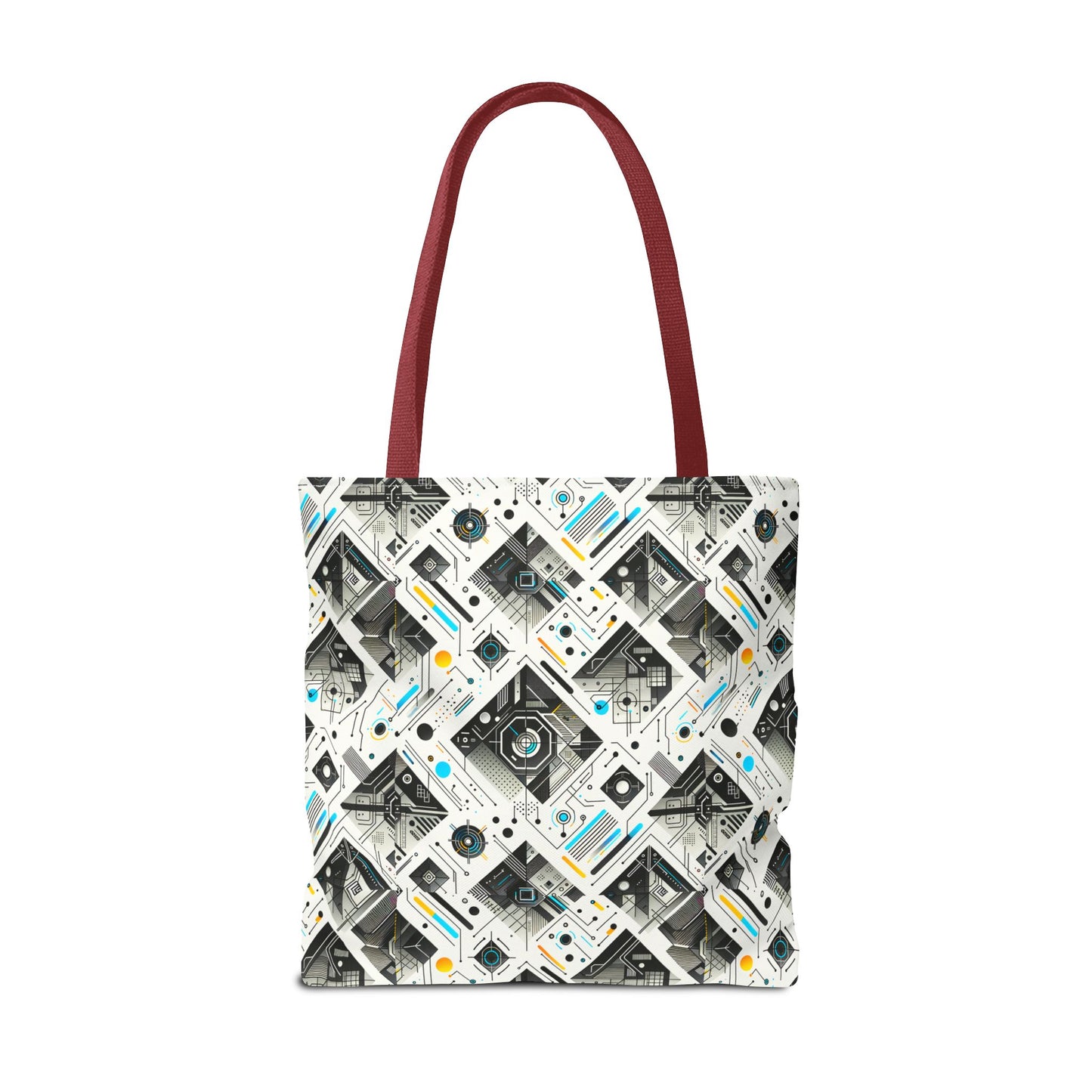 Tech Minimalism Minimalist Tech Tote Bag - 8404 Design-47