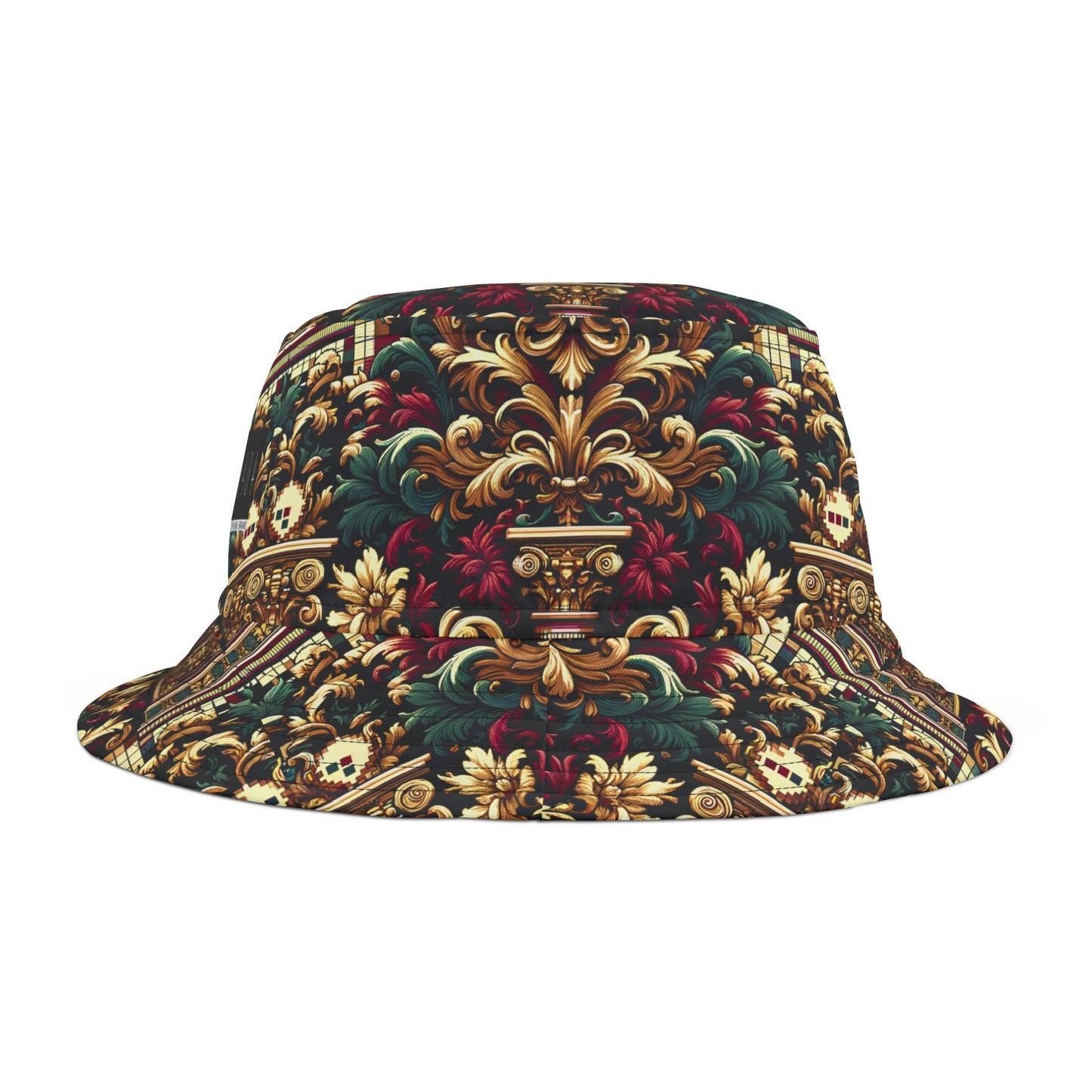 Digital Renaissance Modern Baroque Fusion Bucket Hat - 8404 Design-57