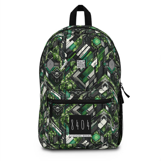 Tech Camo Fusion Tech-Forward Streetwear With a Futuristic Edge Backpack - 8404 Design-58