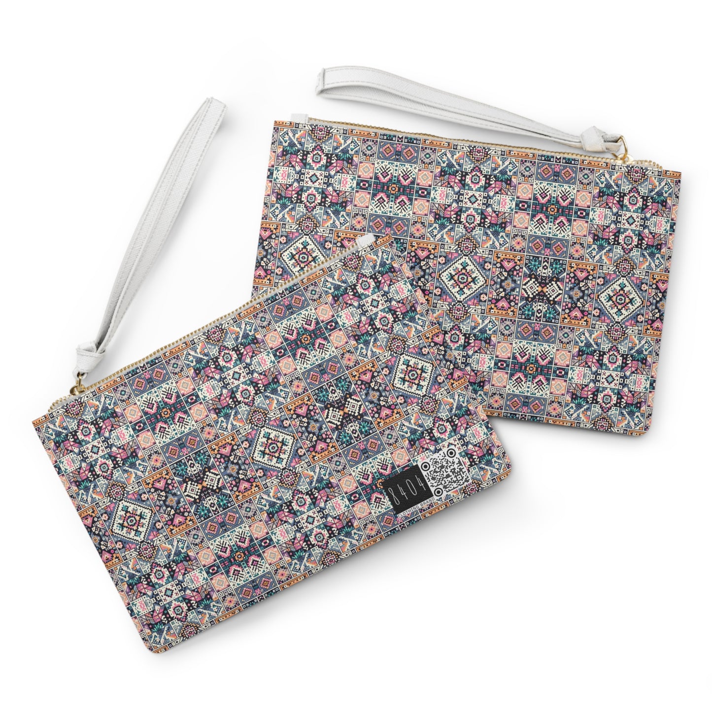 Digital Artisanal Fusion Digital Artisanal Clutch Bag - 8404 Design-65