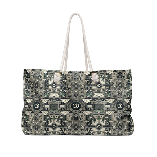 Cyber Garden Party Tech Garden Extravaganza Weekender Bag - 8404 Design-54