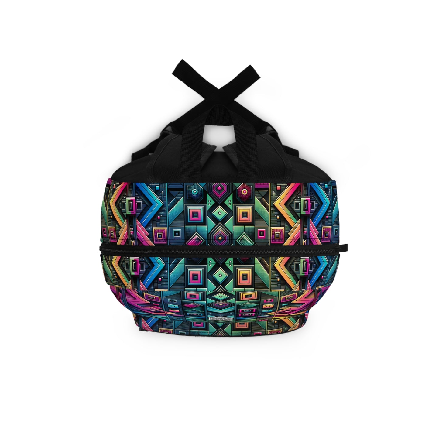 Tech-Inspired Graphics Cyberpunk Cool Backpack - 8404 Design-58