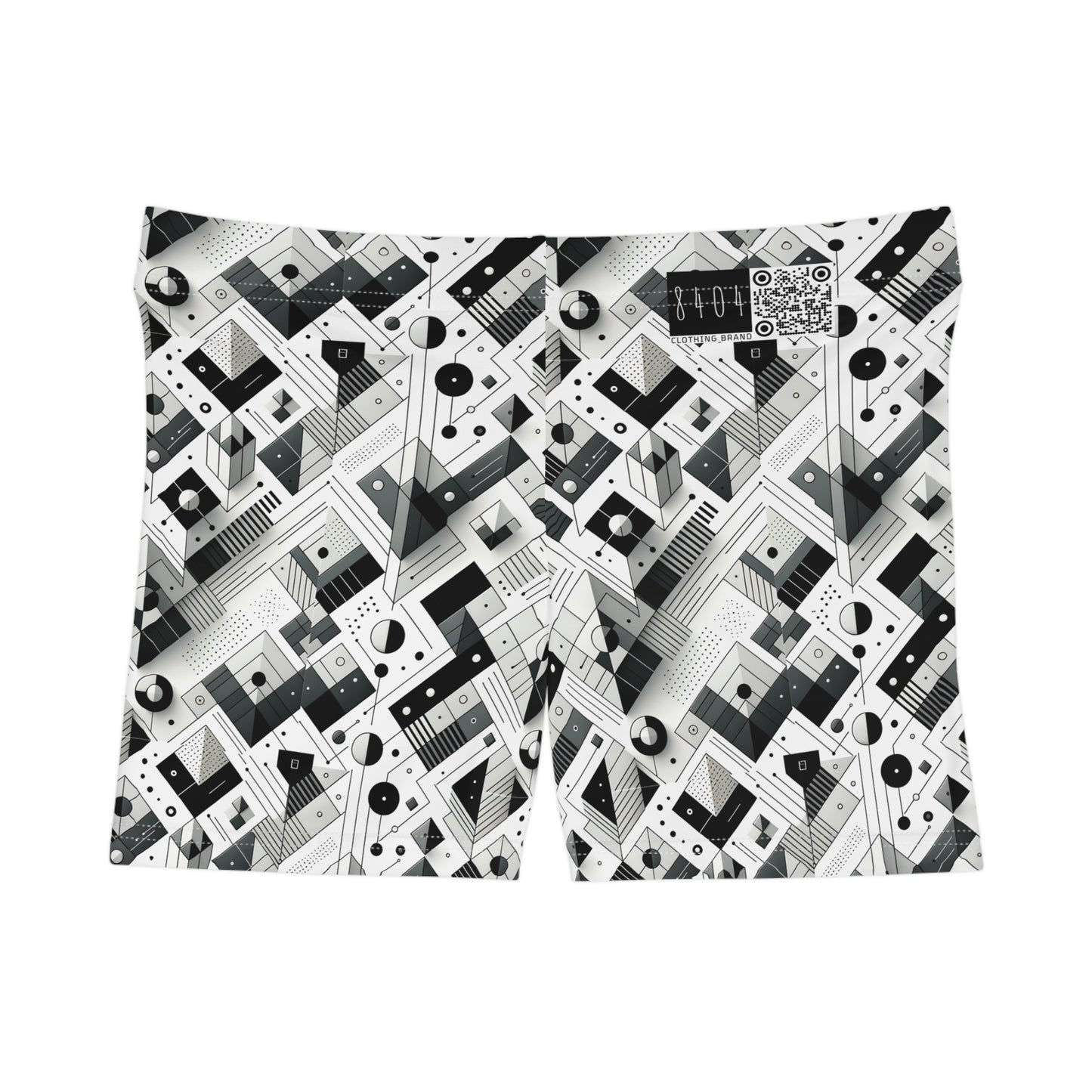Digital Minimalism Minimalist Tech Women's Shorts - 8404 Design-69
