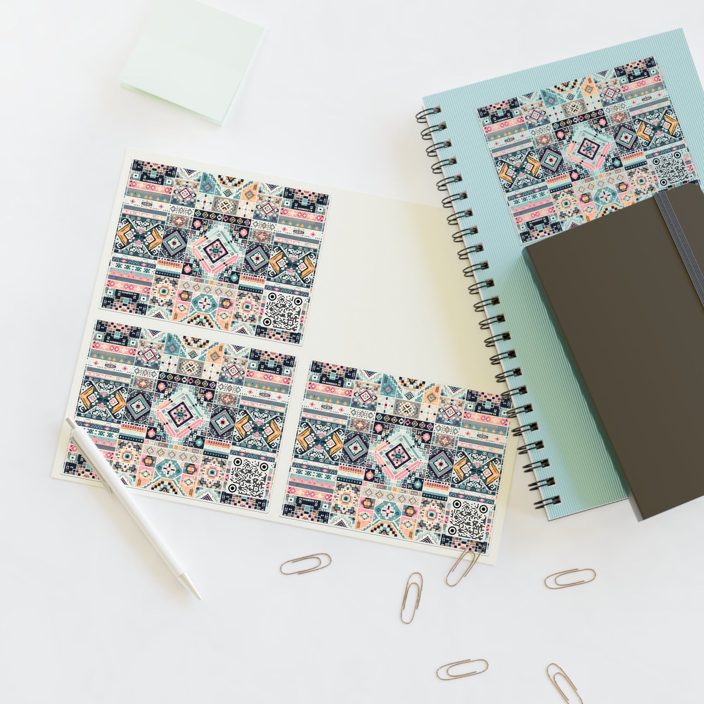 Digital Artisanal Fusion Digital Artisanal Sticker Sheets - 8404 Design-55