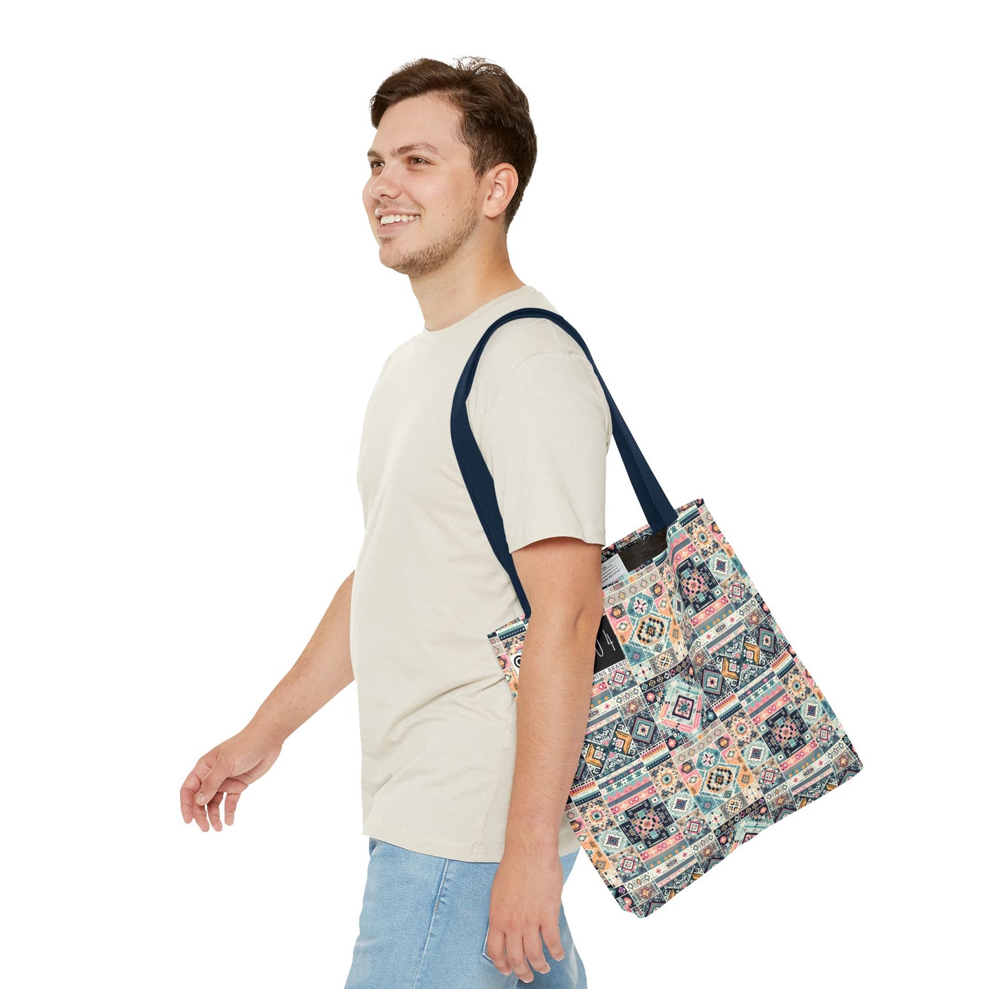 Digital Artisanal Fusion Digital Artisanal Tote Bag - 8404 Design-55