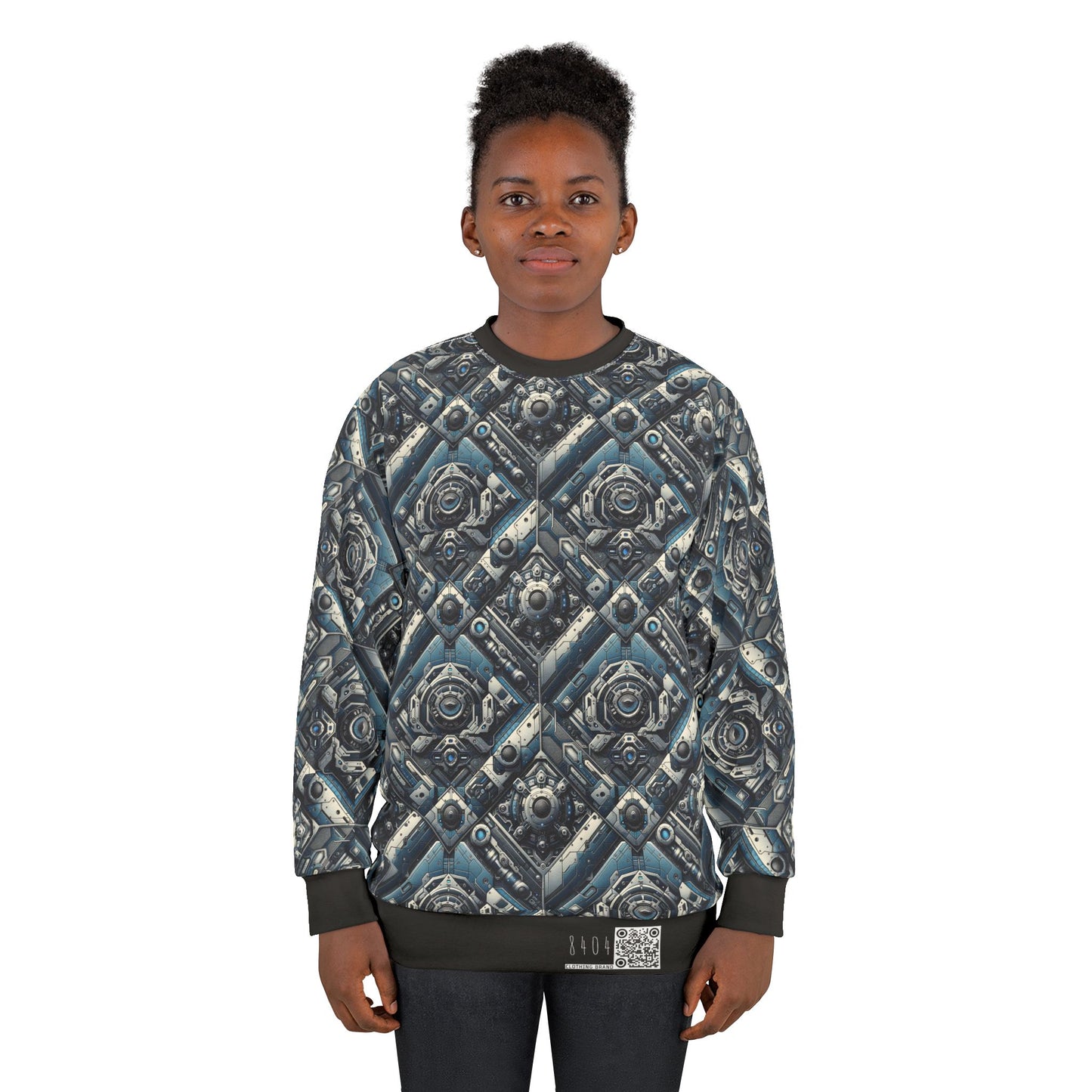 Tech Utility Fusion Tech-Forward Utility With a Futuristic Edge Sweatshirt - 8404 Design-43