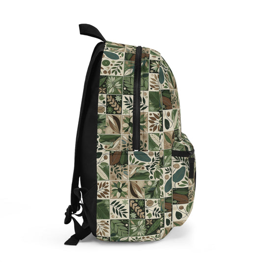 Streetwear Sustainability Environmentally Conscious Streetwear with a Natural Aesthetic Backpack - 8404 Design-57