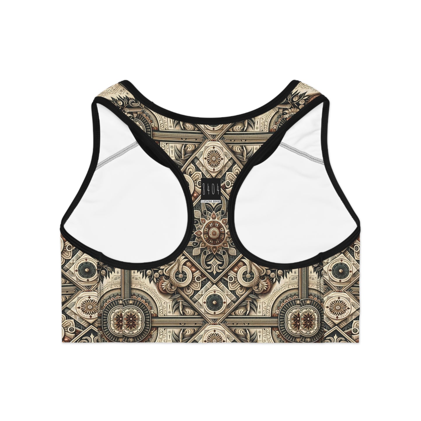 Graphic Workwear Capsule Artisanal Workwear Fusion Sports Bra - 8404 Design-61