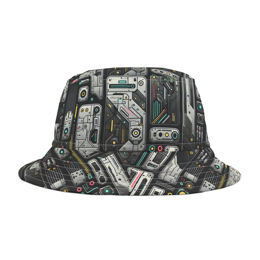 Tech Utility Gear Tech-Forward Minimalism Bucket Hat - 8404 Design-45