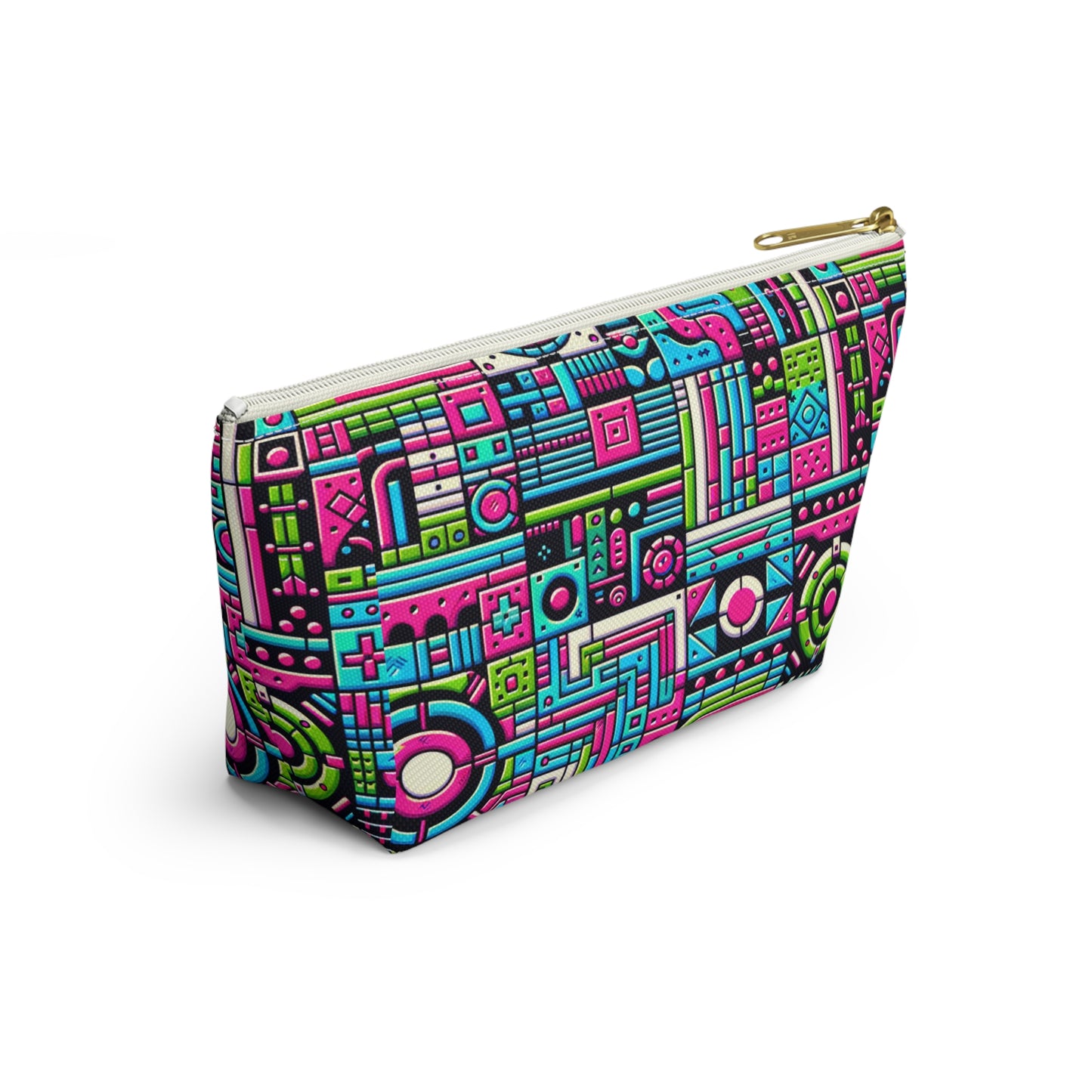 Neon Street Pop Vibrant and Eye-catching Accessory Pouch W T-bottom - 8404 Design-62