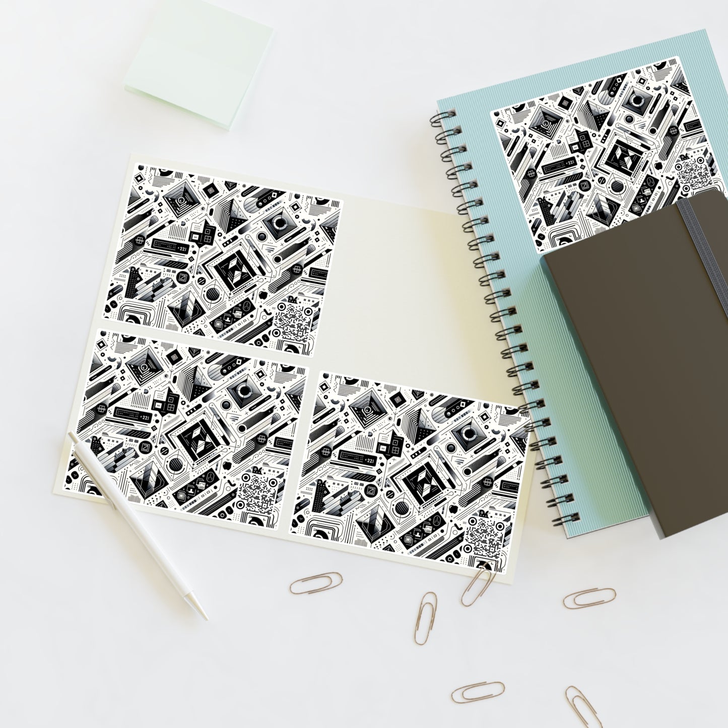 Tech Minimalism Minimalist Tech Sticker Sheets - 8404 Design-72