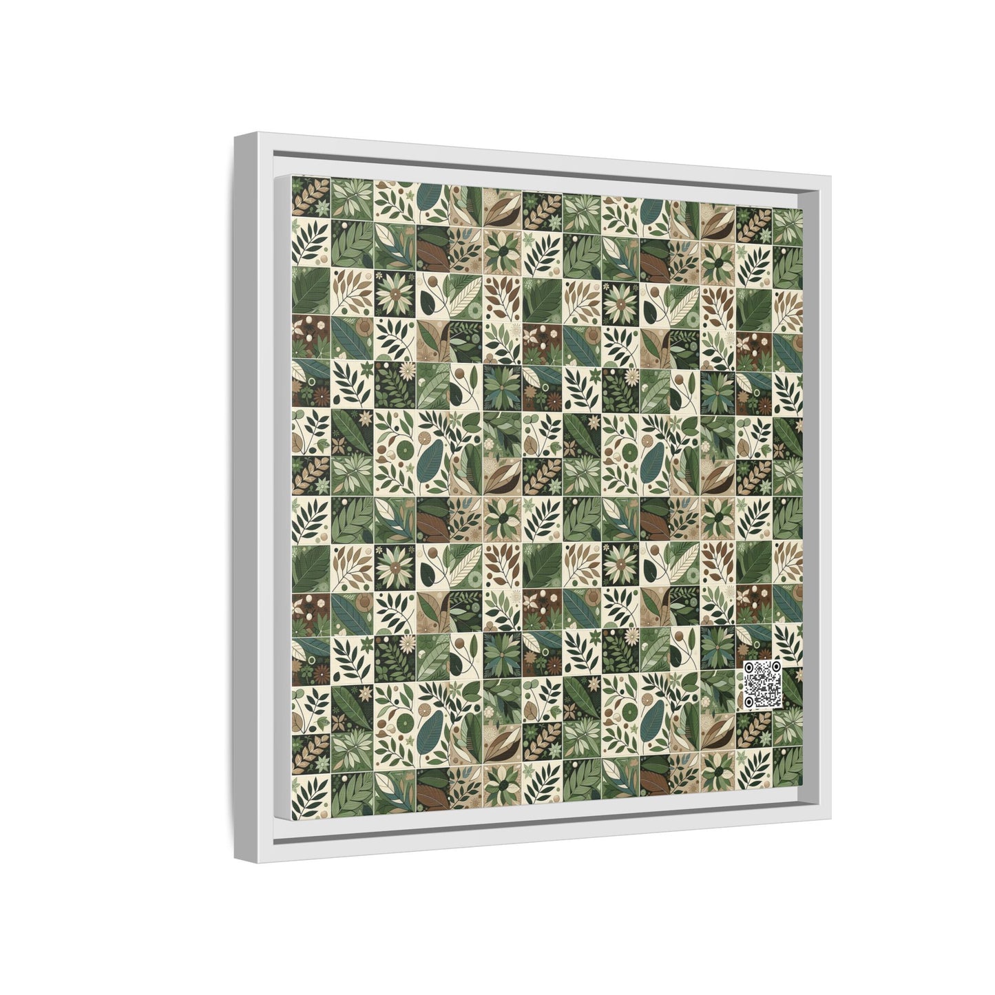 Streetwear Sustainability Environmentally Conscious Streetwear with a Natural Aesthetic Matte Canvas, Framed (multi-color) - 8404 Design-57 B