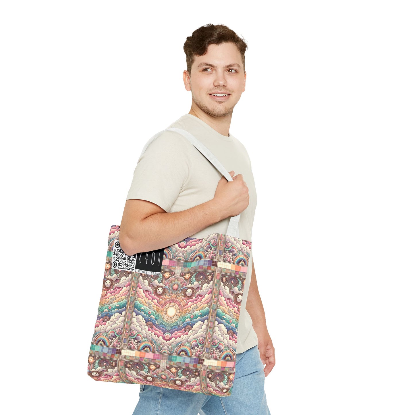Digital Dreamland Whimsical and Nostalgic Streetwear With a Digital Twist Tote Bag - 8404 Design-56