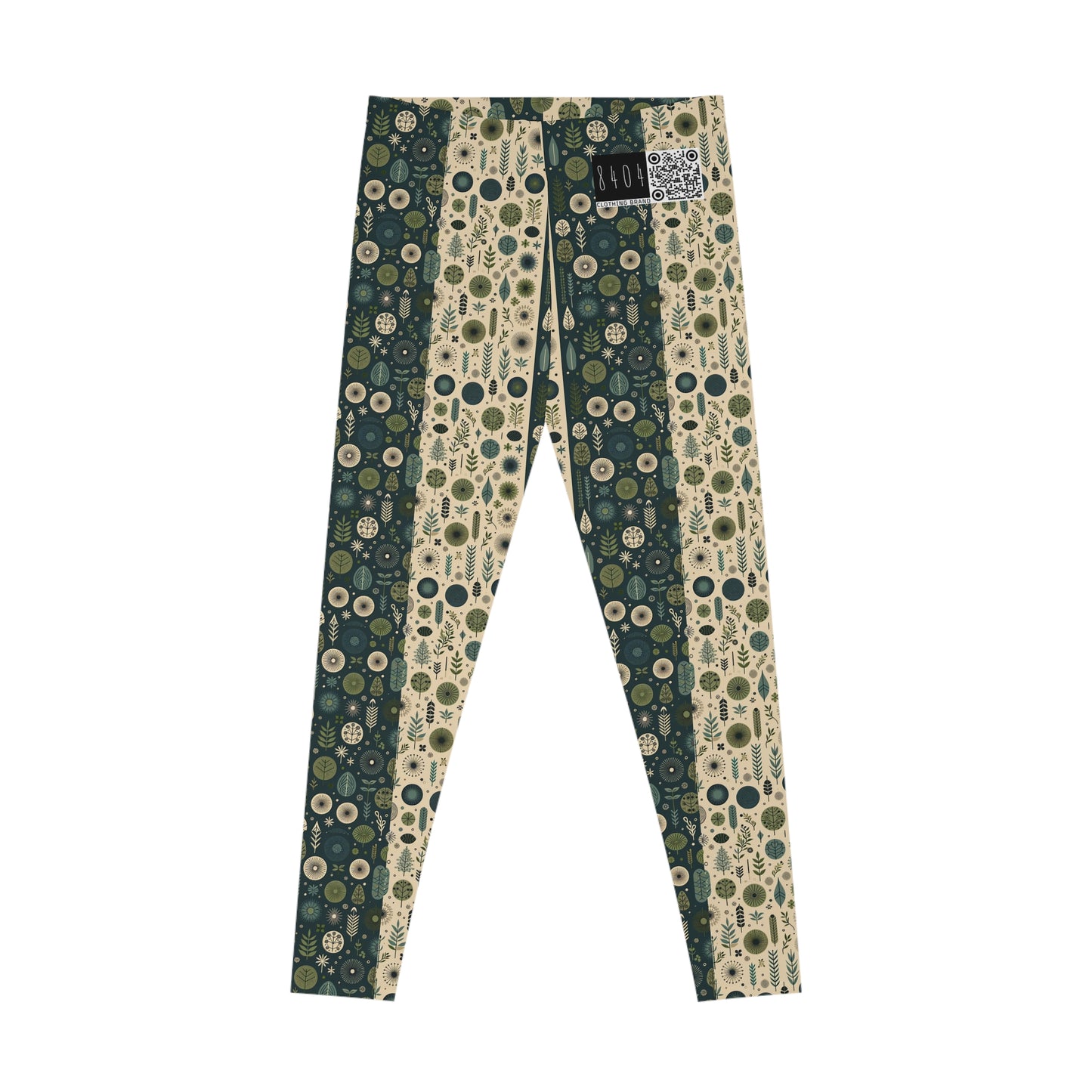 Sustainable Street Utility Sustainable Tech Streetwear Stretch Leggings - 8404 Design-62
