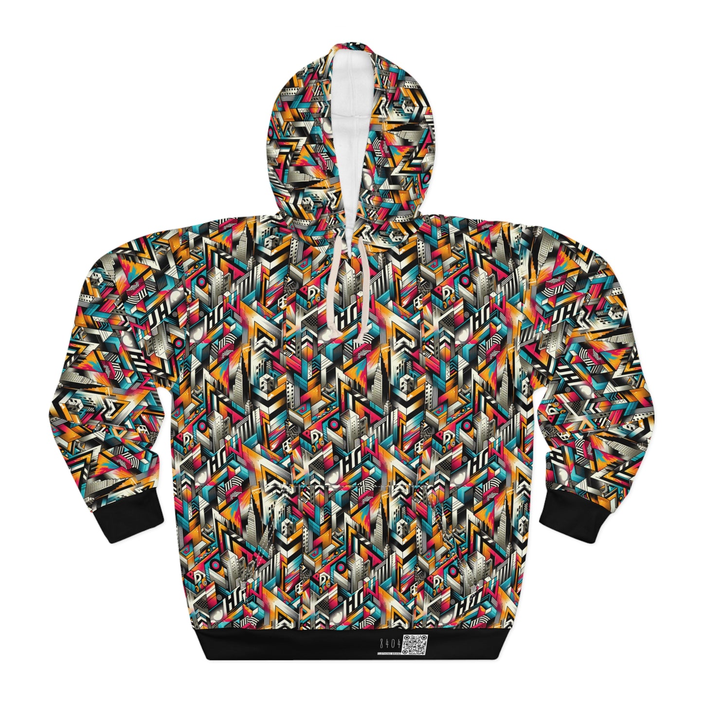 Graffiti Revival Urban Street Art Pullover Hoodie - 8404 Design-62