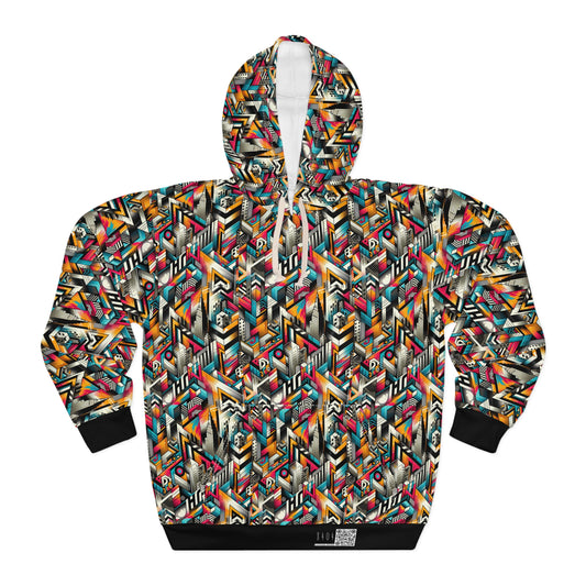 Graffiti Revival Urban Street Art Pullover Hoodie - 8404 Design-62