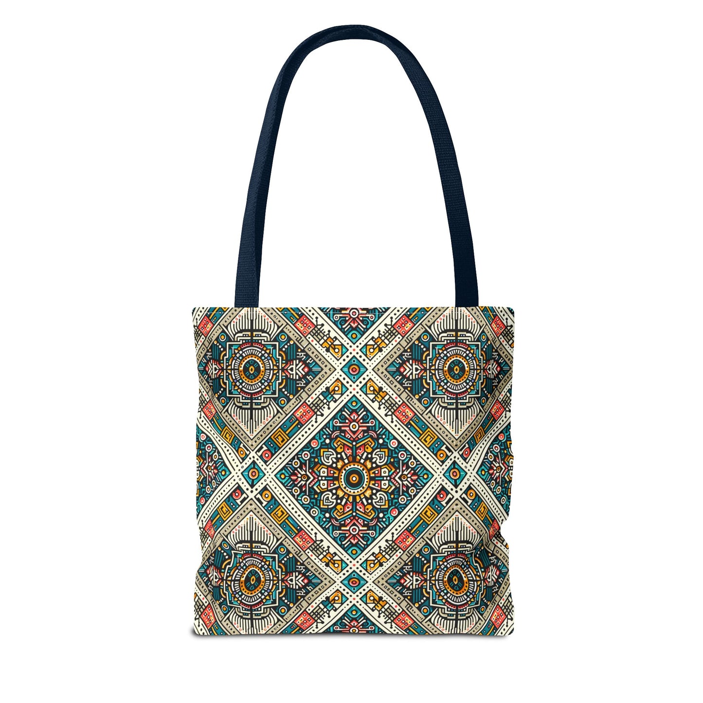 Cultural Fusion Tech Blend of Cultural Heritage With Tech-Inspired Elements Tote Bag - 8404 Design-64