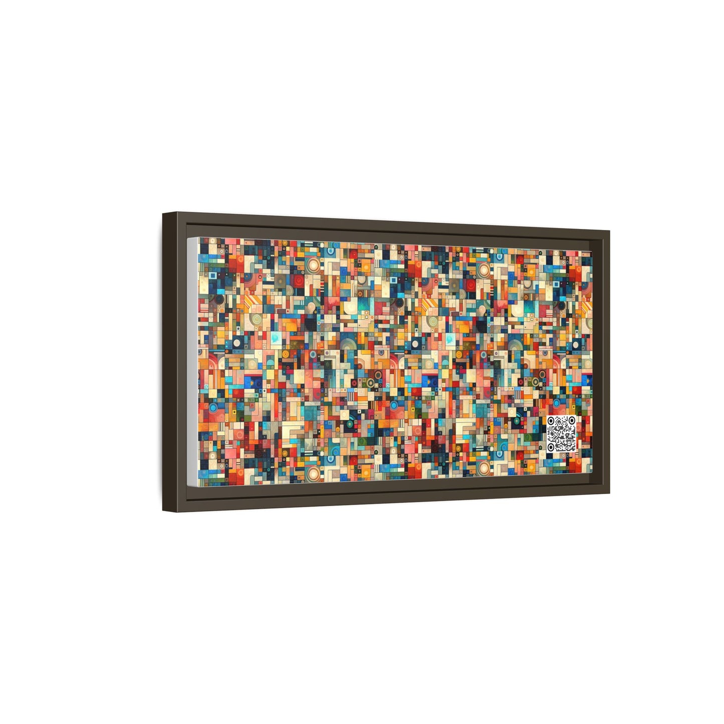 Digital Artistic Expression Artistic Streetwear Matte Canvas, Framed (multi-Color) - 8404 Design-46 B