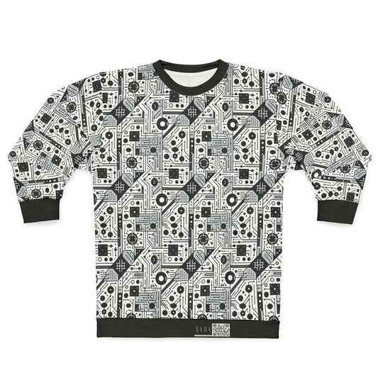 Digital Minimalism Minimalist Tech Sweatshirt - 8404 Design-48