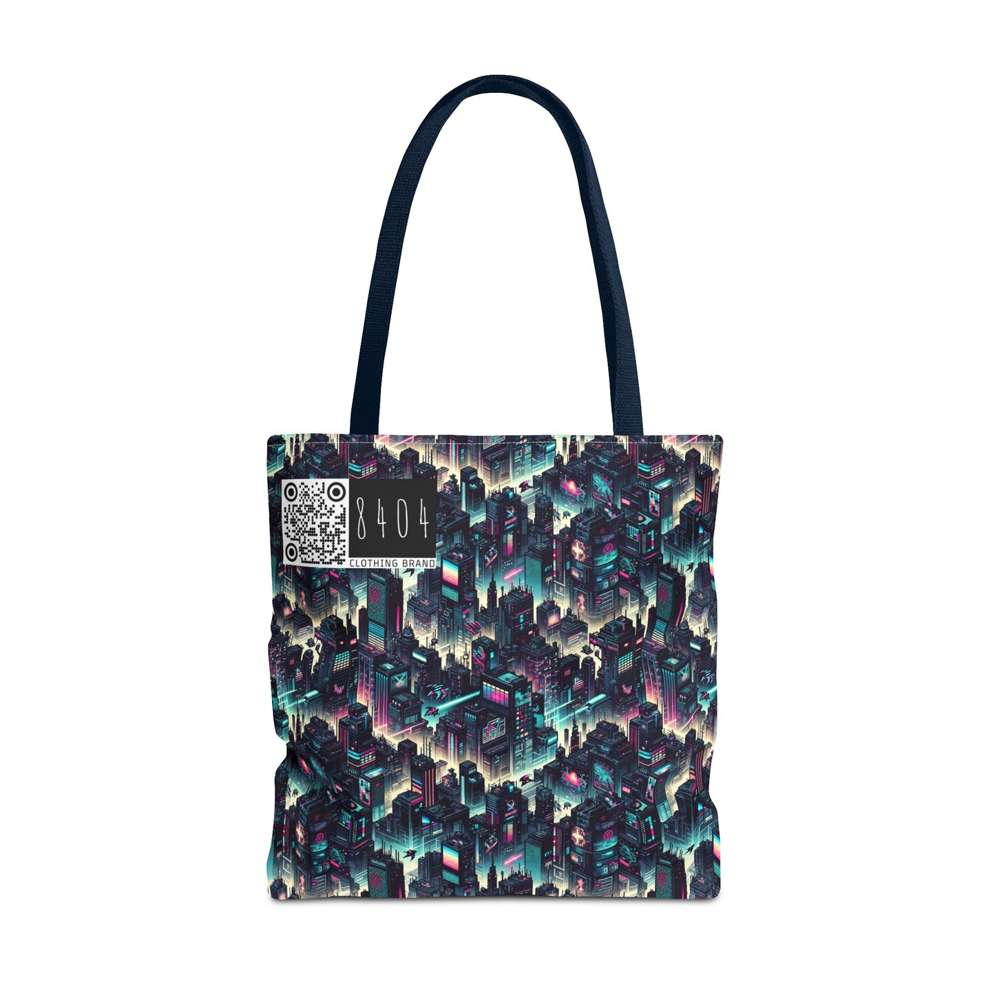 Digital Rebellion Tech-Inspired Streetwear Tote Bag - 8404 Design-51