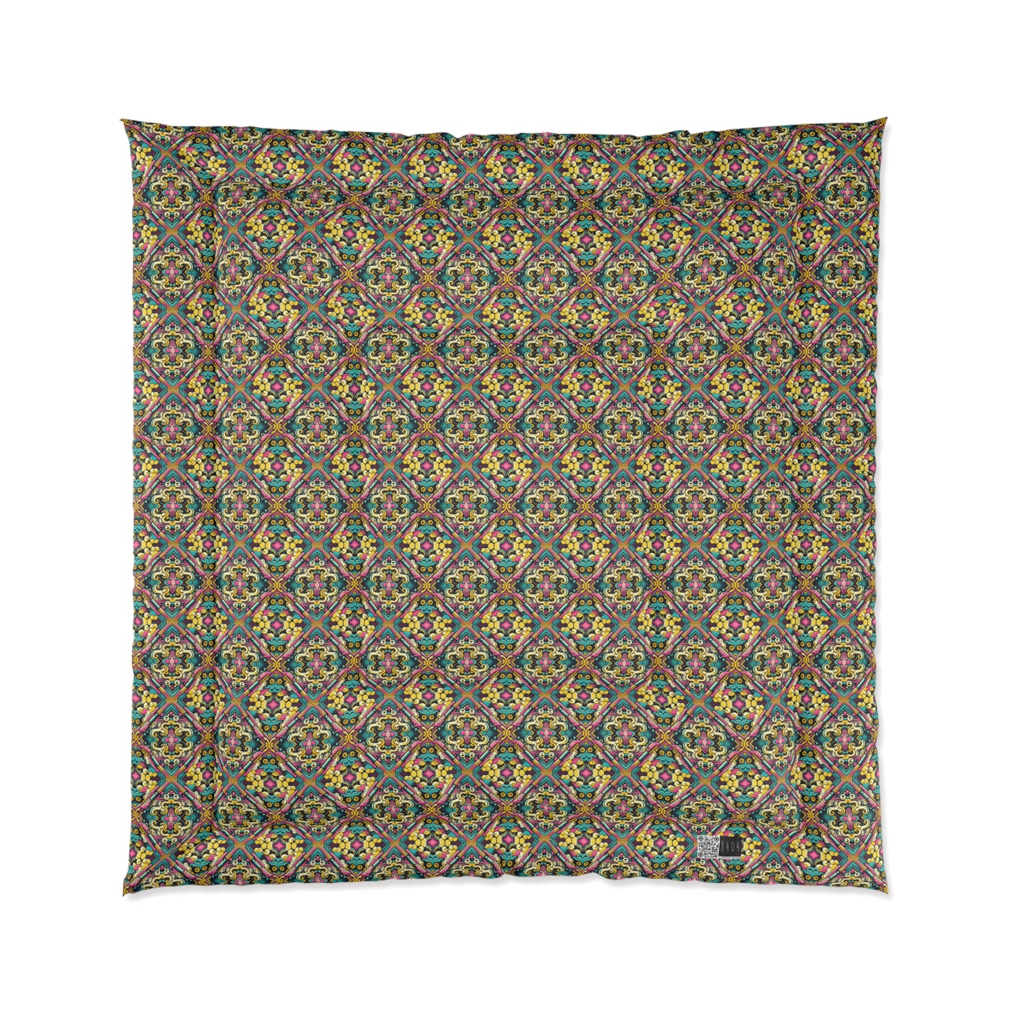 Neon Pop Art Revival Pop Culture Retro Comforter - 8404 Design-59