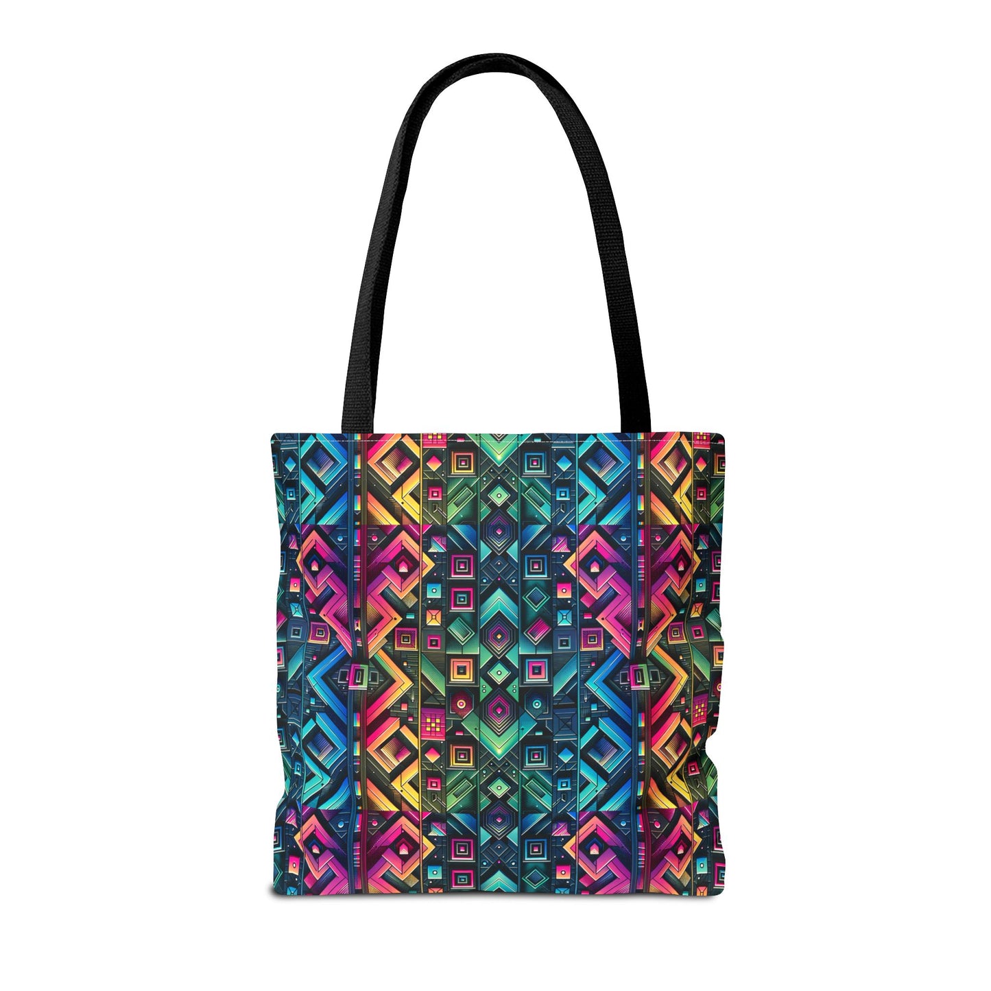 Tech-Inspired Graphics Cyberpunk Cool Tote Bag - 8404 Design-58