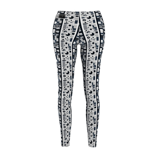 Minimalist Athleisure Minimalist Tech Women's Cut & Sew Casual Leggings - 8404 Design-54