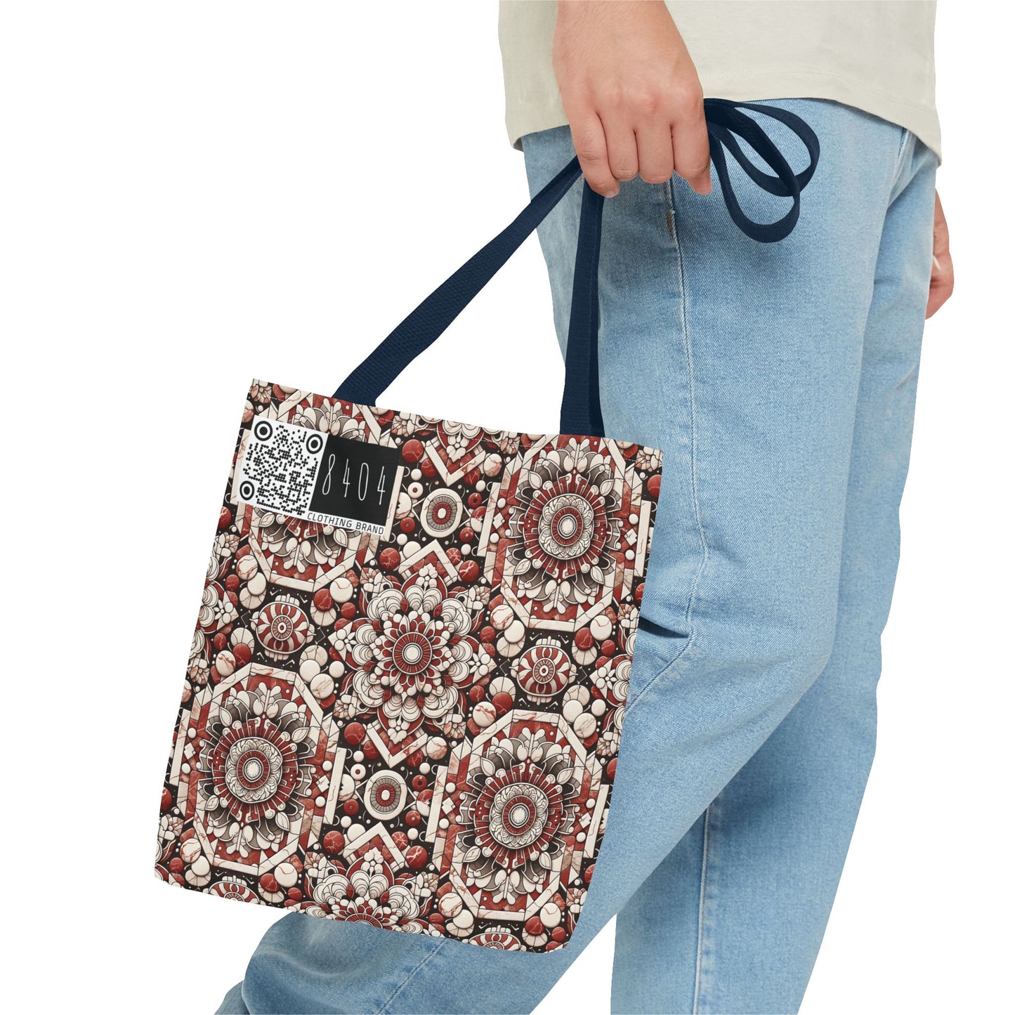 Neo Jomon Sculptural Aesthetics Artisanal Streetwear Tote Bag - 8404 Design-55