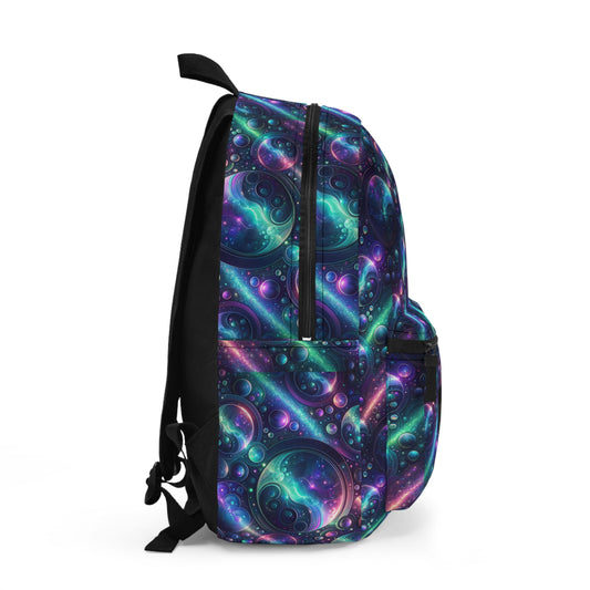 Iridescent Tech Fusion Tech-Forward Streetwear Backpack - 8404 Design-51