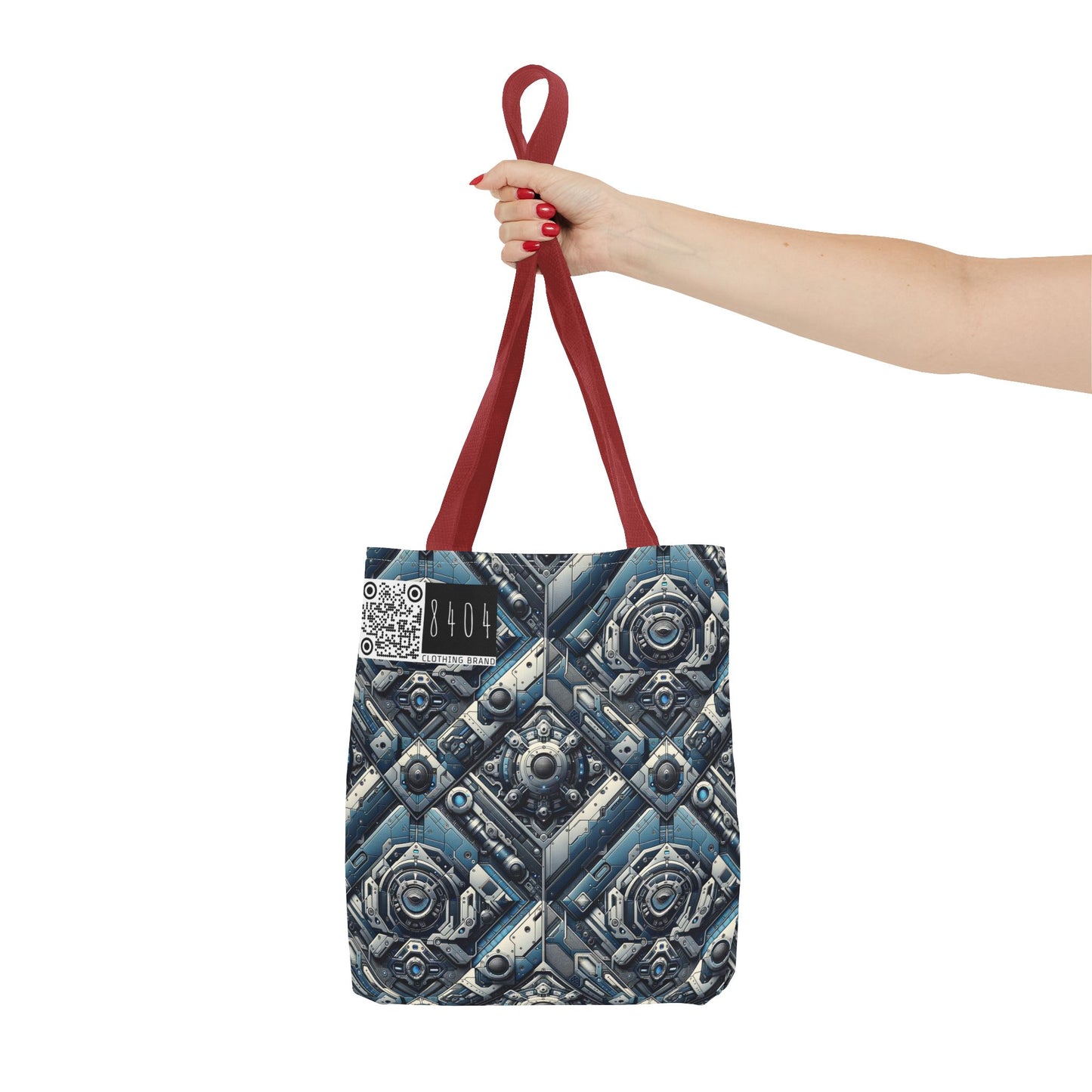 Tech Utility Fusion Tech-Forward Utility With a Futuristic Edge Tote Bag - 8404 Design-43