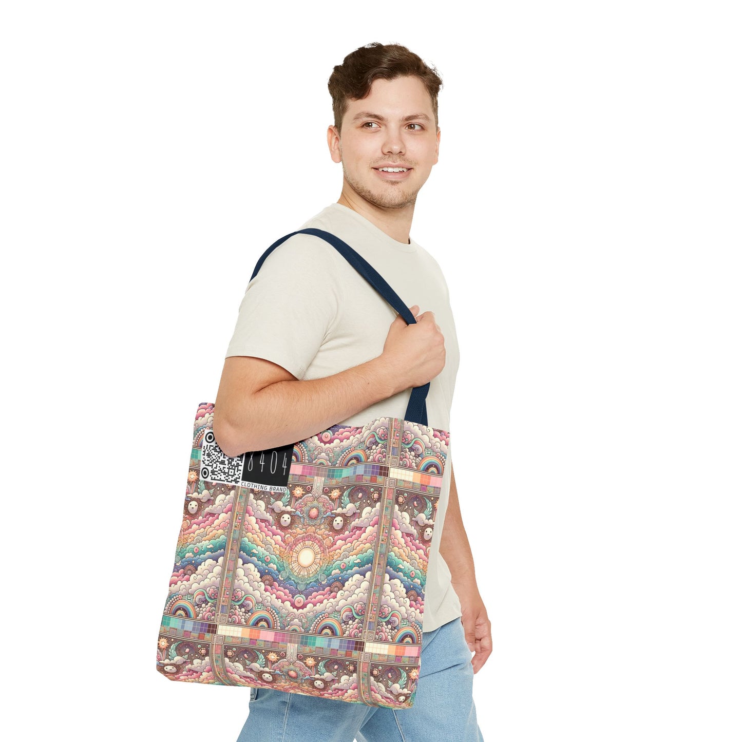 Digital Dreamland Whimsical and Nostalgic Streetwear With a Digital Twist Tote Bag - 8404 Design-56