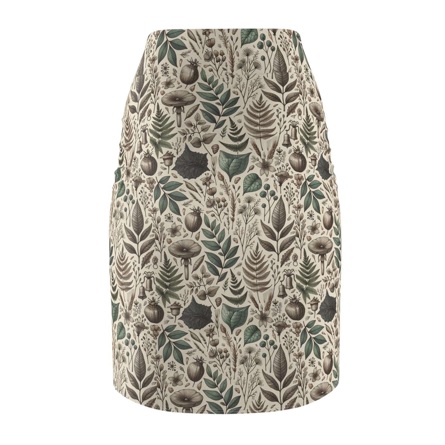 Sustainable Streetwear Modern Eco-Conscious Women's Pencil Skirt - 8404 Design-57