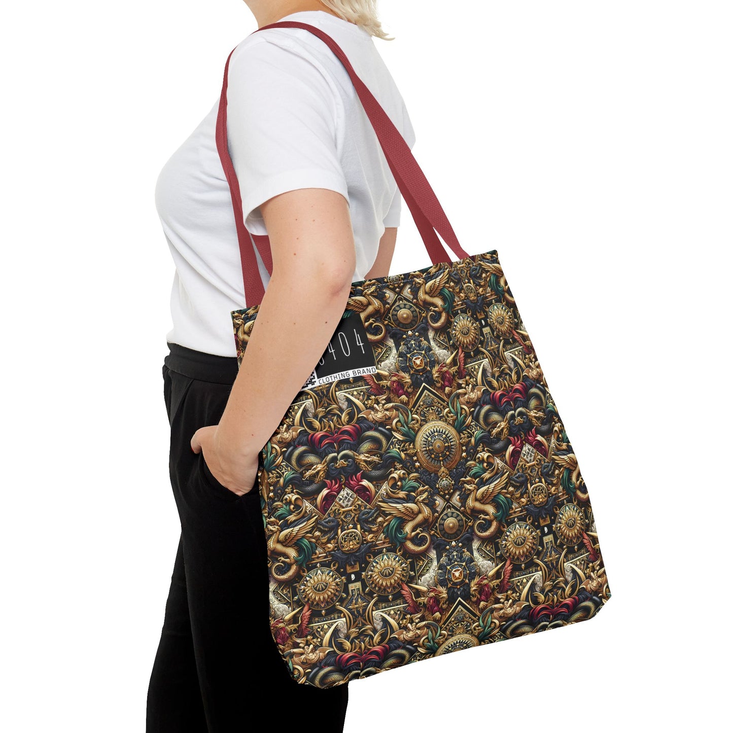 Digital Renaissance Luxurious Streetwear Inspired By Classical Art With a Modern Twist Tote Bag - 8404 Design-76