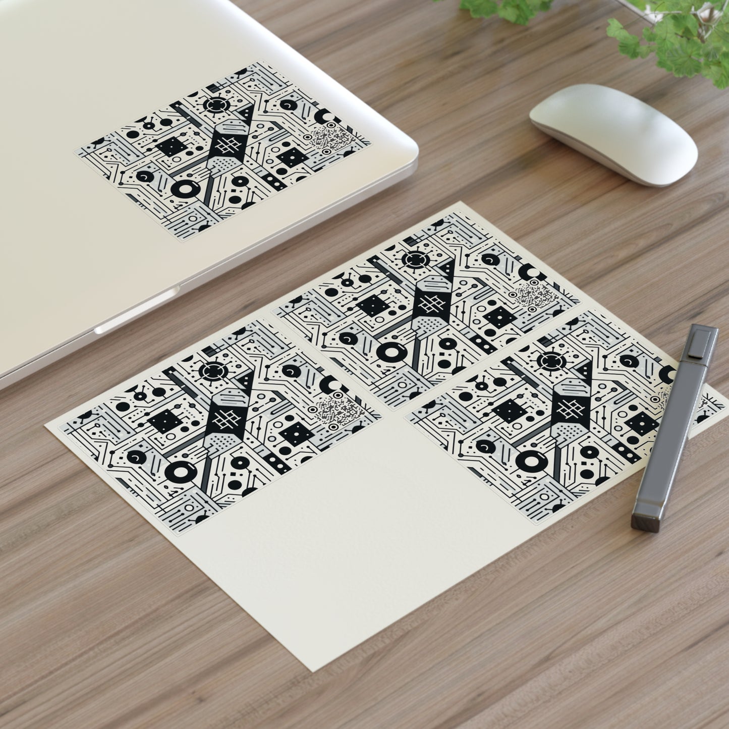Digital Minimalism Minimalist Tech Sticker Sheets - 8404 Design-48