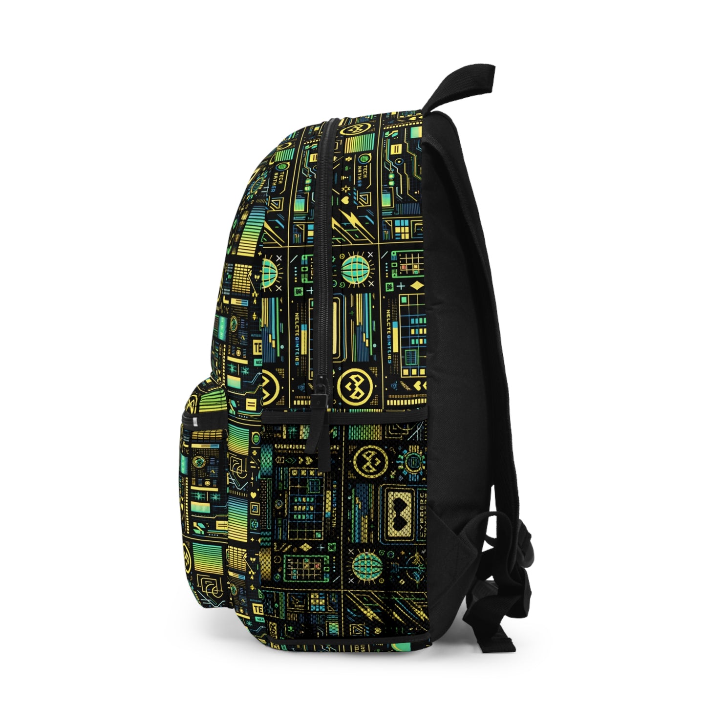 Digital Dystopia Tech Noir Backpack - 8404 Design-57
