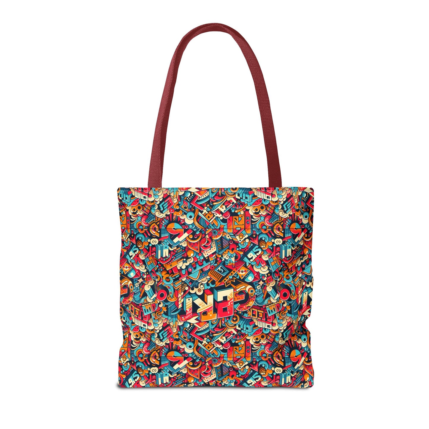 Neo-Traditional Street Art Modern Street Art Fusion Tote Bag - 8404 Design-58