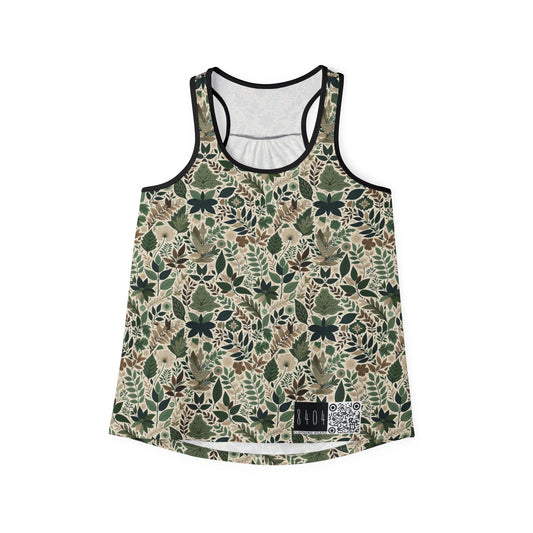 Streetwear Sustainability Environmentally Conscious Streetwear with a Natural Aesthetic Women's Tank Top - 8404 Design-57
