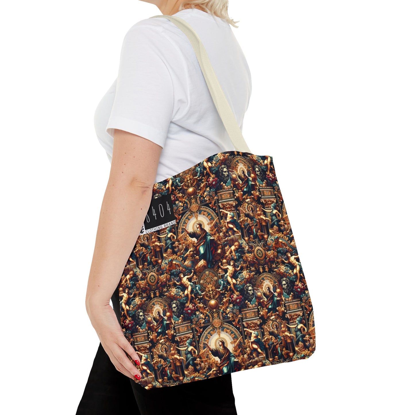 Digital Renaissance Luxurious Streetwear Inspired By Classical Art With a Modern Twist Tote Bag - 8404 Design-64