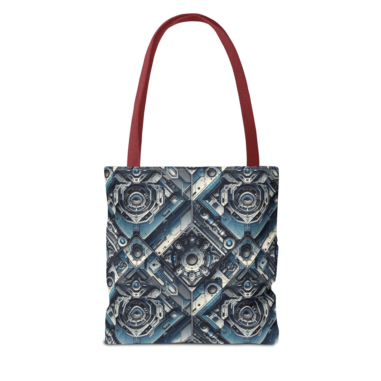 Tech Utility Fusion Tech-Forward Utility With a Futuristic Edge Tote Bag - 8404 Design-43