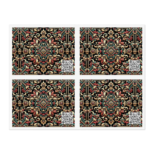Streetwear Renaissance Artistic Clash of Old and New Sticker Sheets - 8404 Design-46