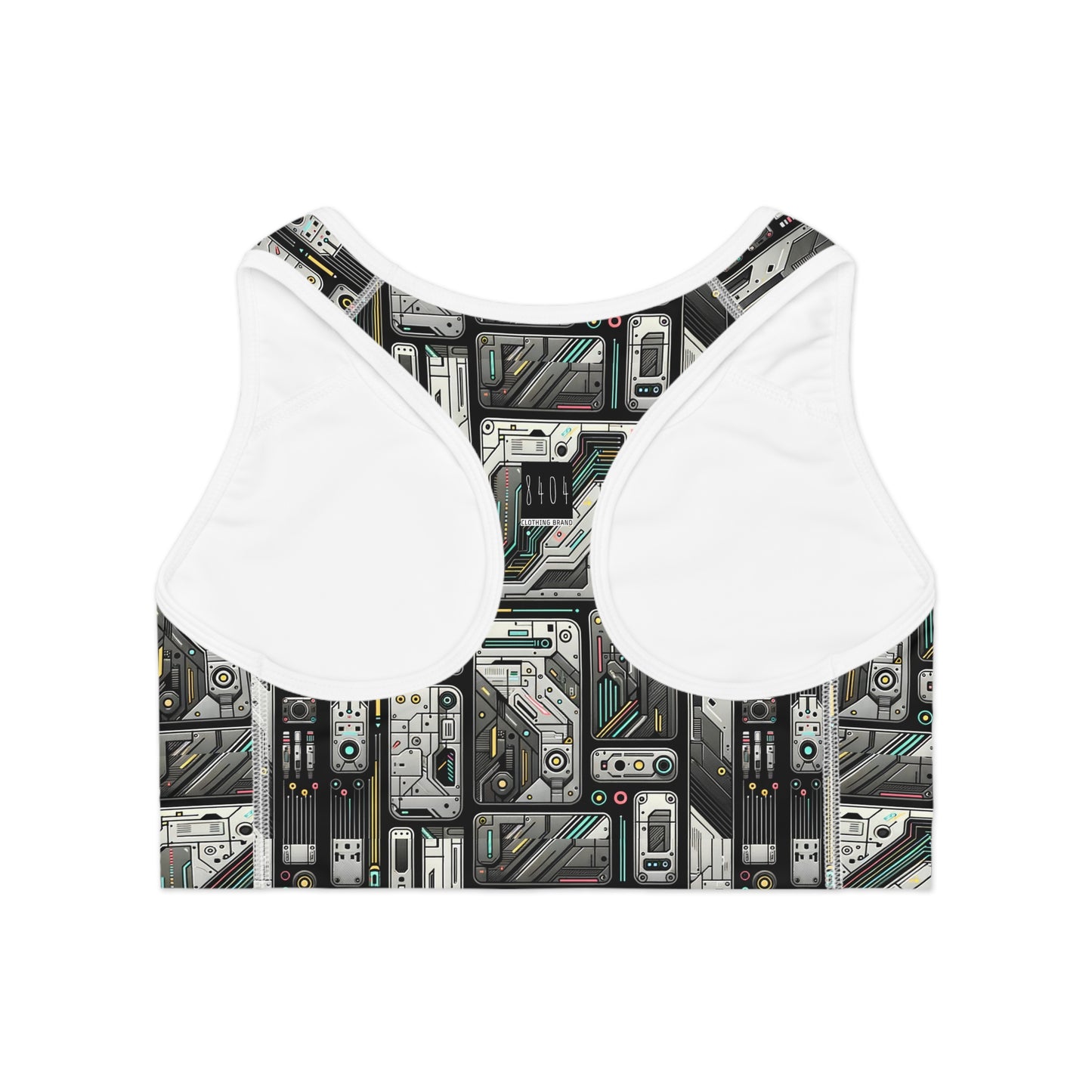 Tech Utility Gear Tech-Forward Minimalism Sports Bra - 8404 Design-45