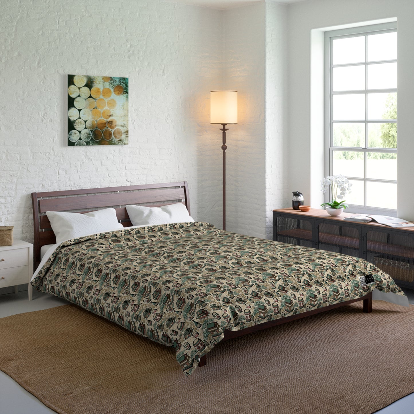 Cultural Artisanal Fusion Contemporary Cultural Elegance Comforter - 8404 Design-68