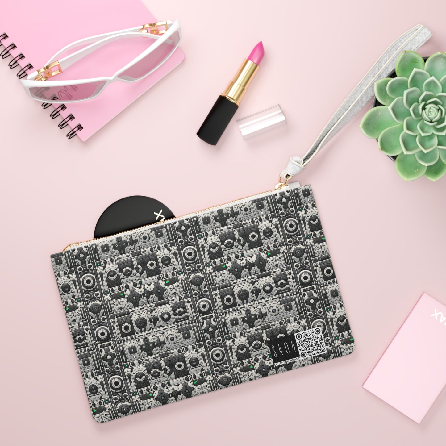 Tech Utility Aesthetics Tech-Forward Minimalism Clutch Bag - 8404 Design-60