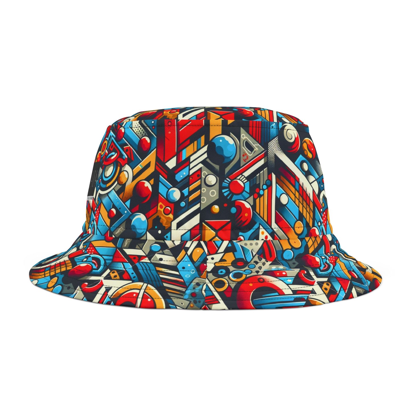 Neo-Traditional Street Art Modern Street Art Fusion Bucket Hat - 8404 Design-67