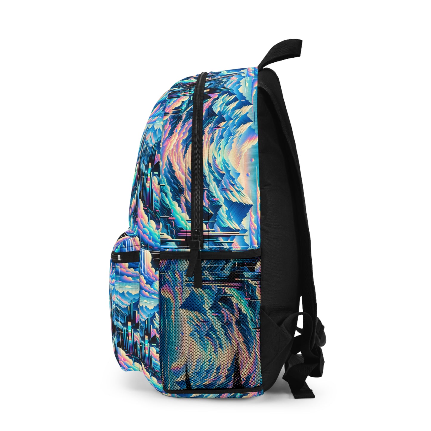 Digital Dreamscapes Digitally-Inspired Streetwear With a Dreamy, Surreal Twist Backpack - 8404 Design-69