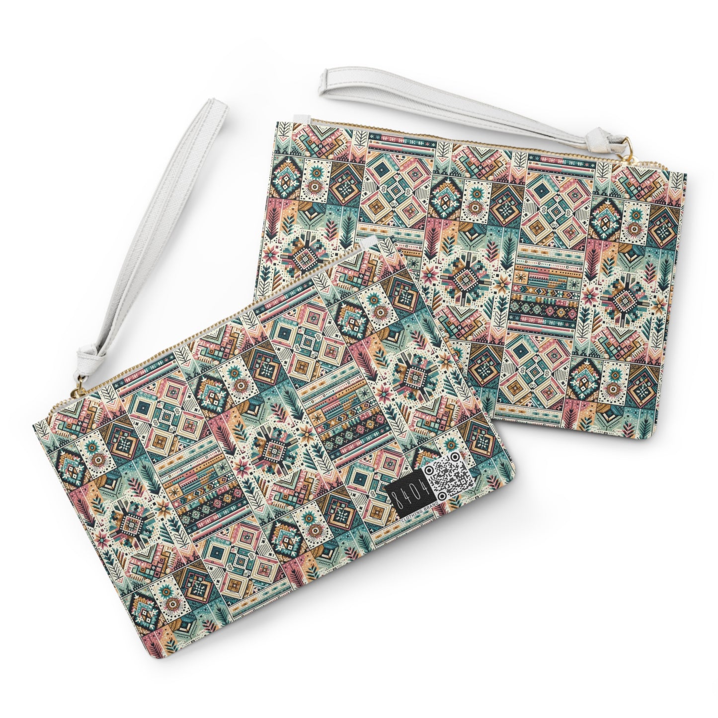 Digital Artisanal Fusion Digital Artisanal Clutch Bag - 8404 Design-49