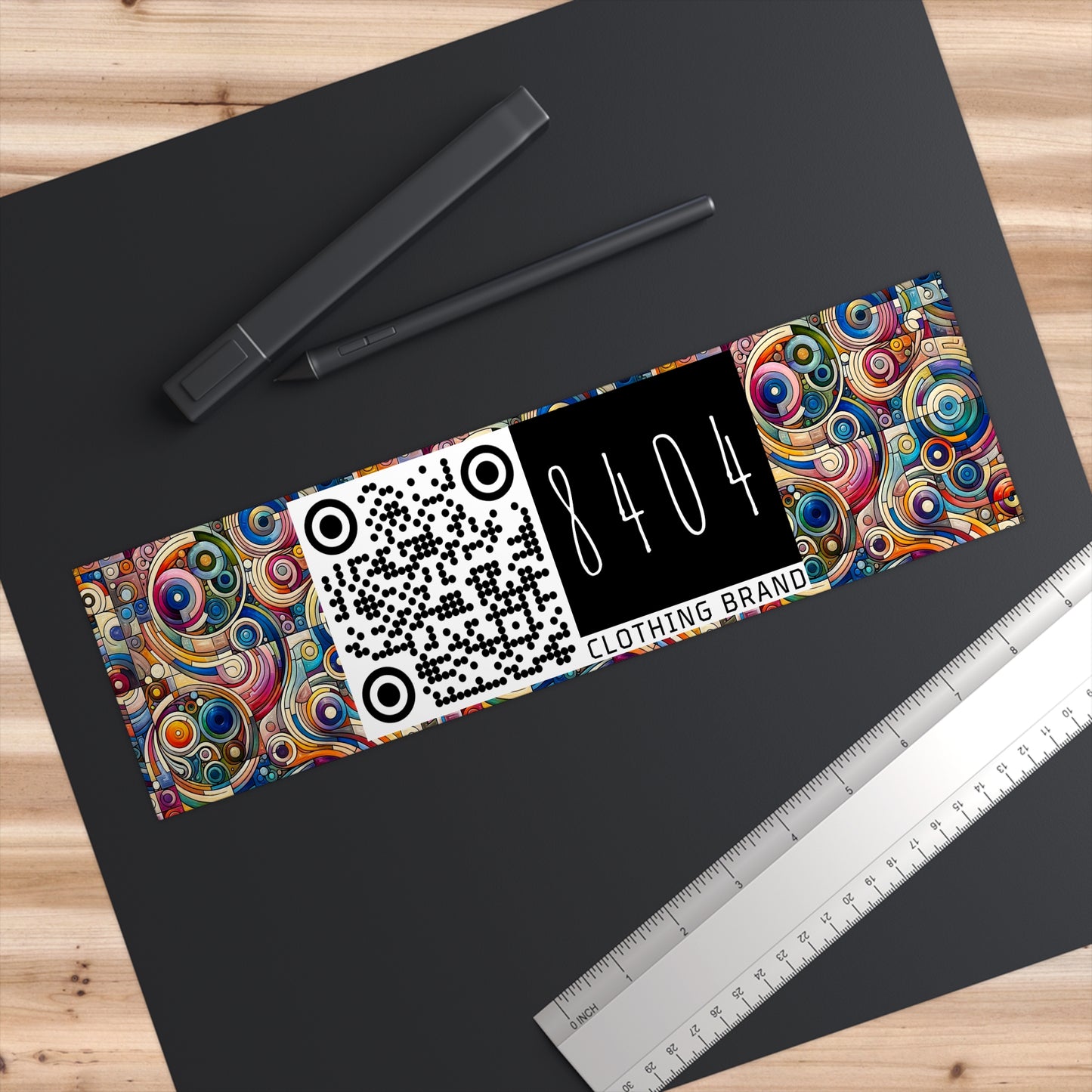 Digital Artistic Expression Artistic Streetwear Bumper Sticker - 8404 Design-49
